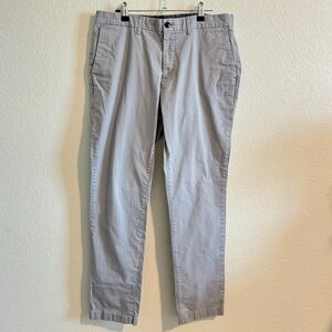 Michael Kors Gray Chinos Classic Cotton Blend size 34 Waist